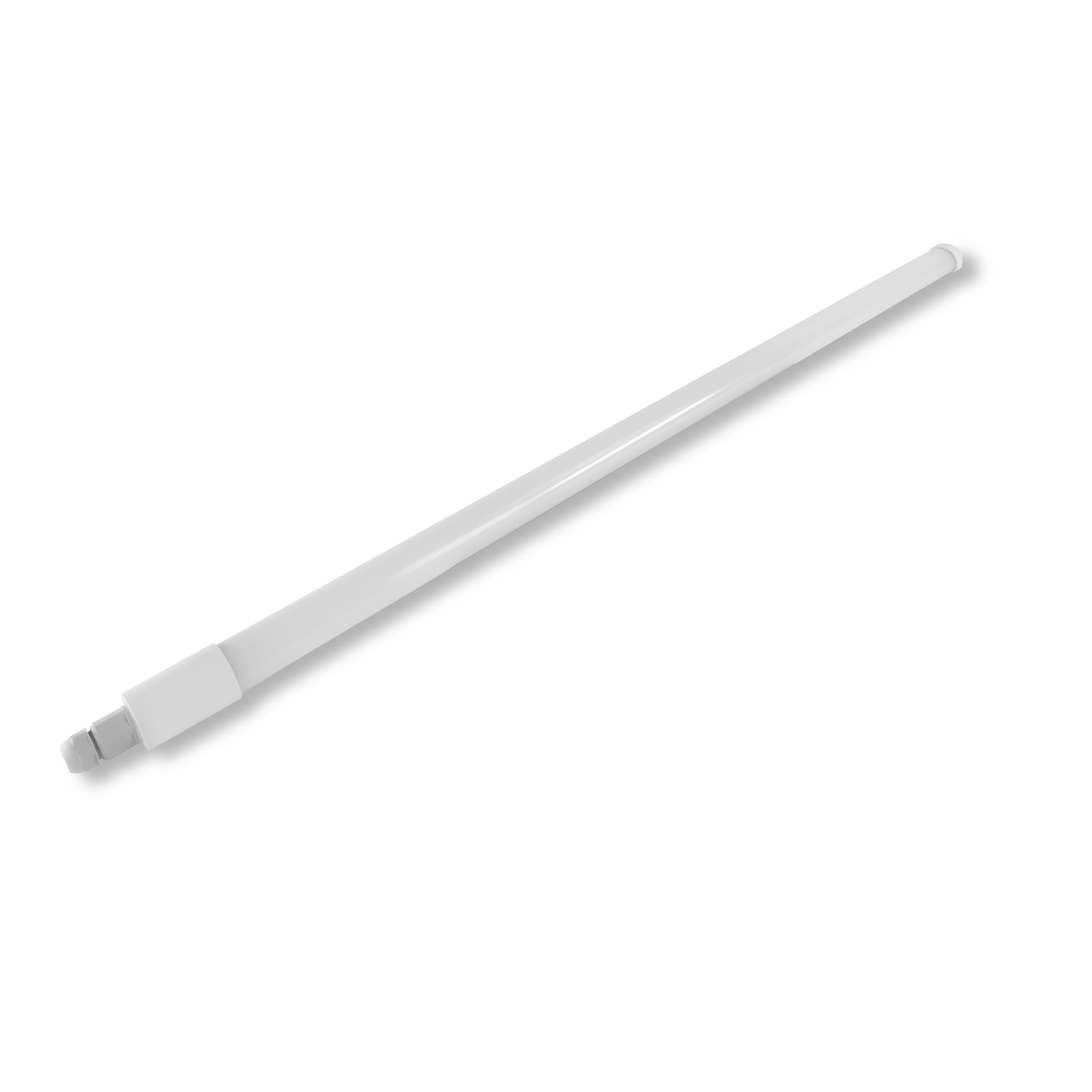 REV Feuchtraumleuchte LED Slim Pro - 146cm, IP65, 22W, 2200lm, ideal als Wand- oder Deckenlampe - Werkstattlampe, Kellerlampe, weiß