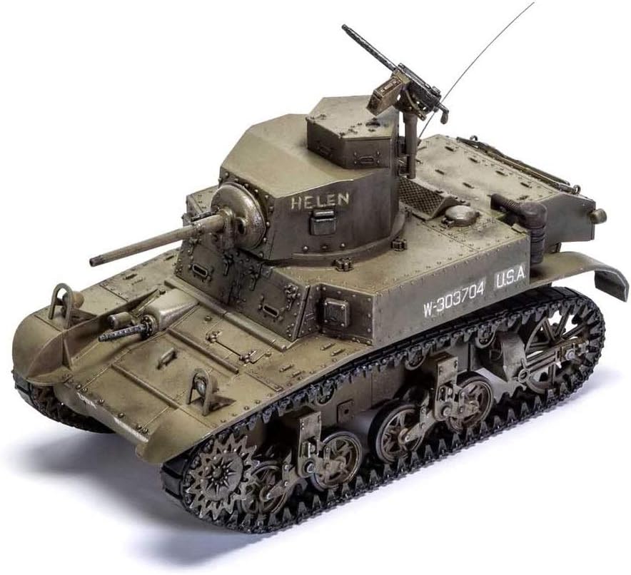Airfix British M3 Stuart Honey 1:35 WWII Military Tank Armor Plastic Model Kit A1358