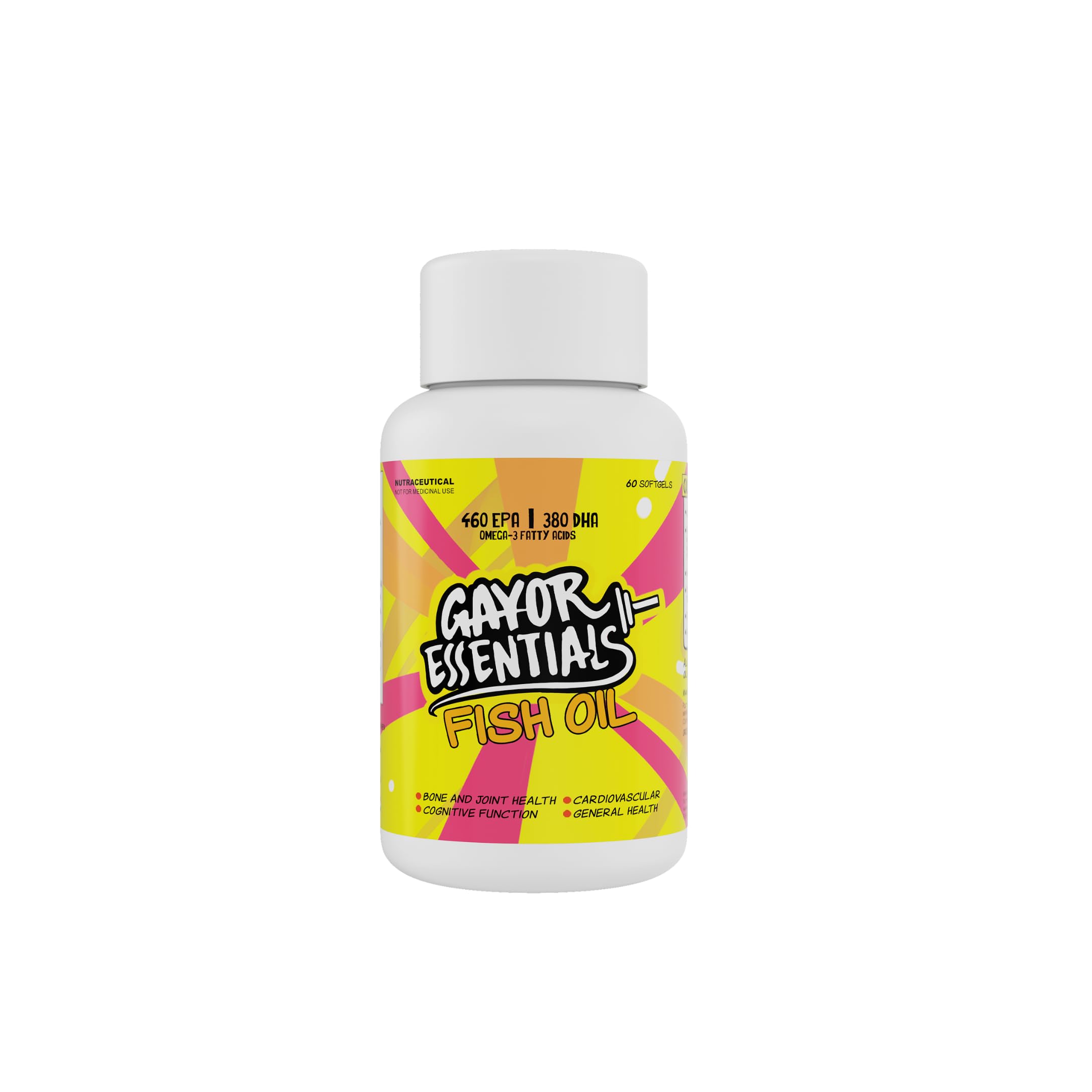 Gayor Essentials Omega 3 Fatty Acids Fish Oil 1000mg Enriched with 460mg EPA & 380mg DHA for Build Immunity and Improve Bone Density & Joints Health and Enhance Cognitive Function (Pack 2 : 120 Softgels) (B09TVPYV6N) Amazon Price History, Amazon Price Tracker