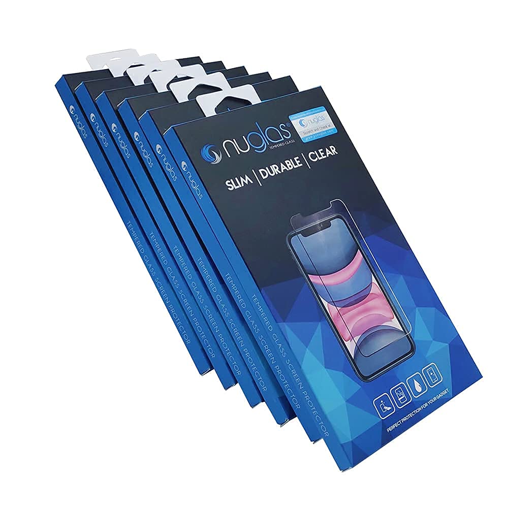 NuGlas Premium Screen Protector (Tempered Glass) For iPhone 12/12 Pro - 9H Hardness