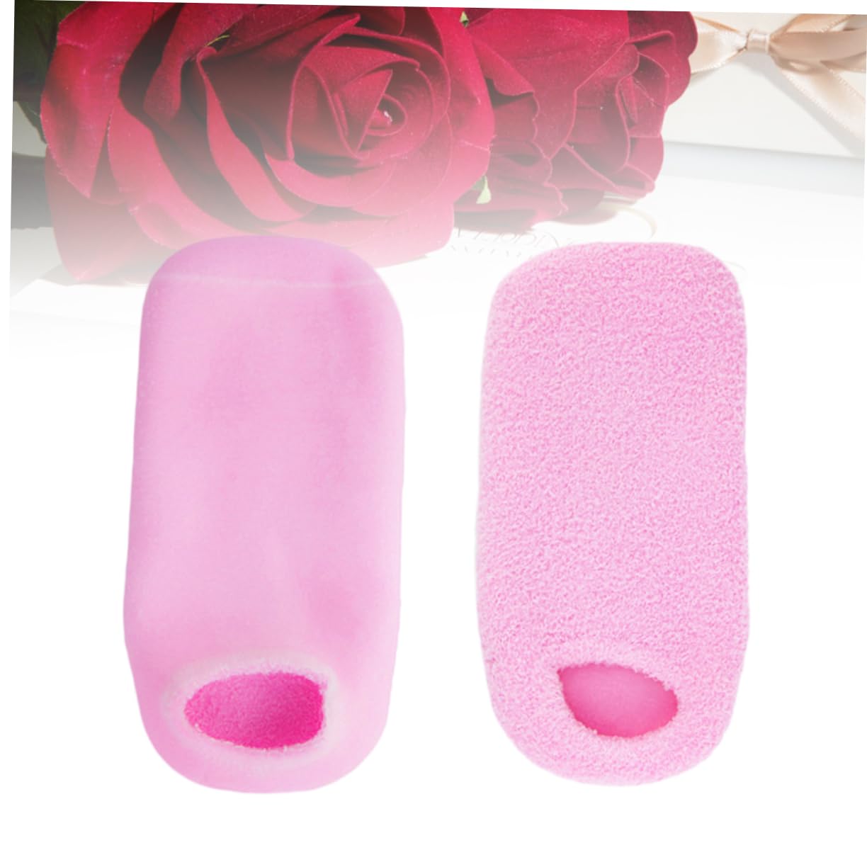 Housoutil 3 Pairs Feuchtigkeitsspendende Erweichen Reparatur Rissige Fuß Haut Socken Gel Spa E Garn Socken Zehen