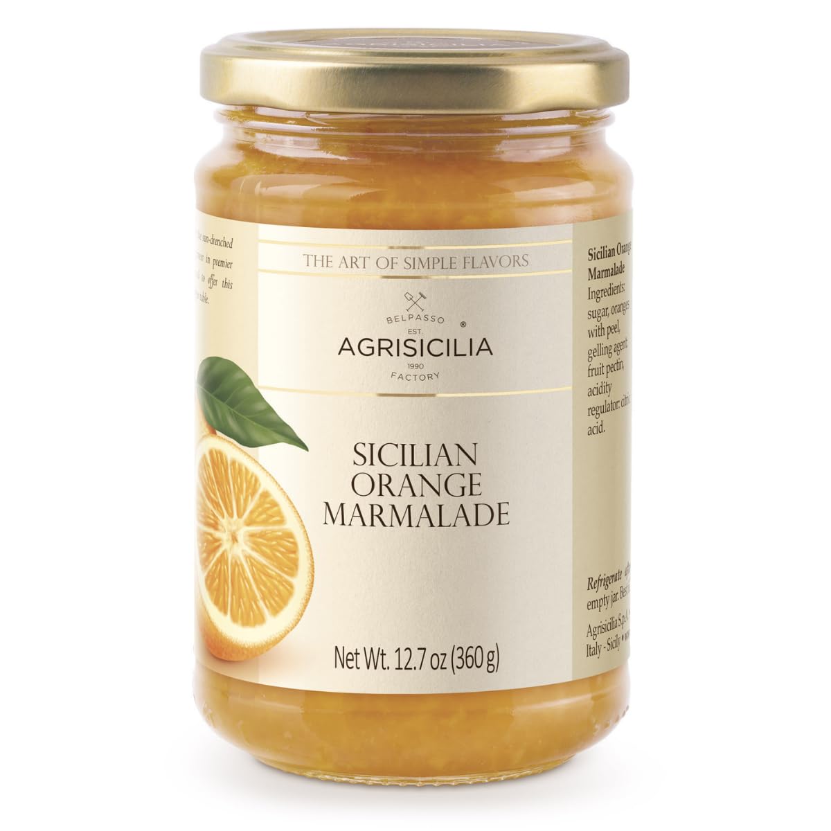 Amazon.com : Agrisicilia Sicilian Orange Marmalade – Authentic
