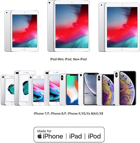 Miniatura 3 de Paquete de 3 adaptadores Lightning a conector de auriculares de 0.138 in, con certificación MFi de Apple, cable de audio para iPhone, convertidor de