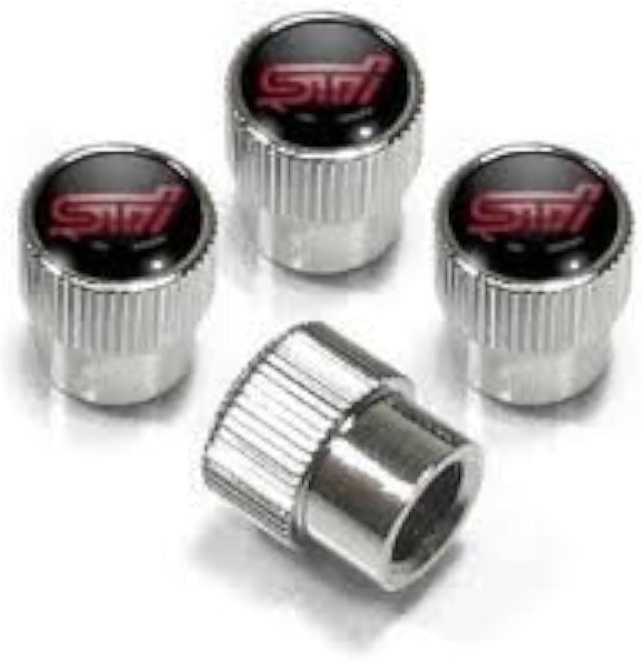 Subaru Logo Tire Valve Stem Caps for Forester Impreza Legacy Outback STi Genuine WRX