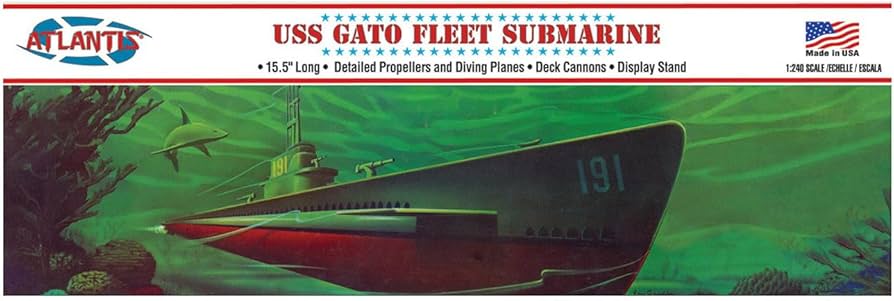 Amazon | アトランティスモデル 1/240 第二次世界大戦 アメリカ海軍