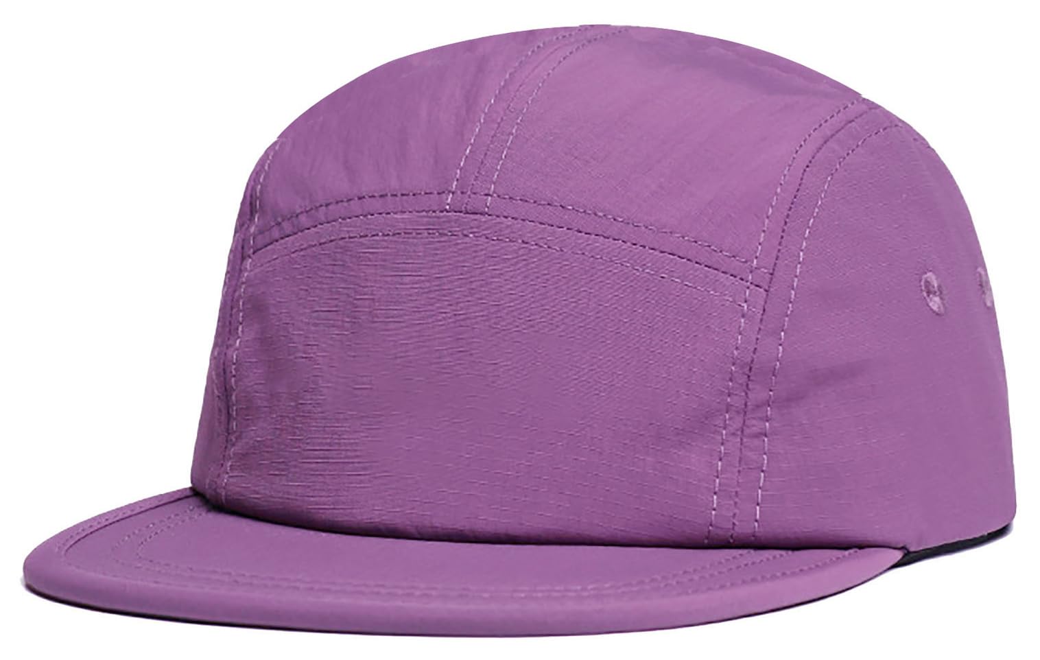 COOLSOME 5 Panels Hat Basic Daily Wear Breathable Quick Dry Cap