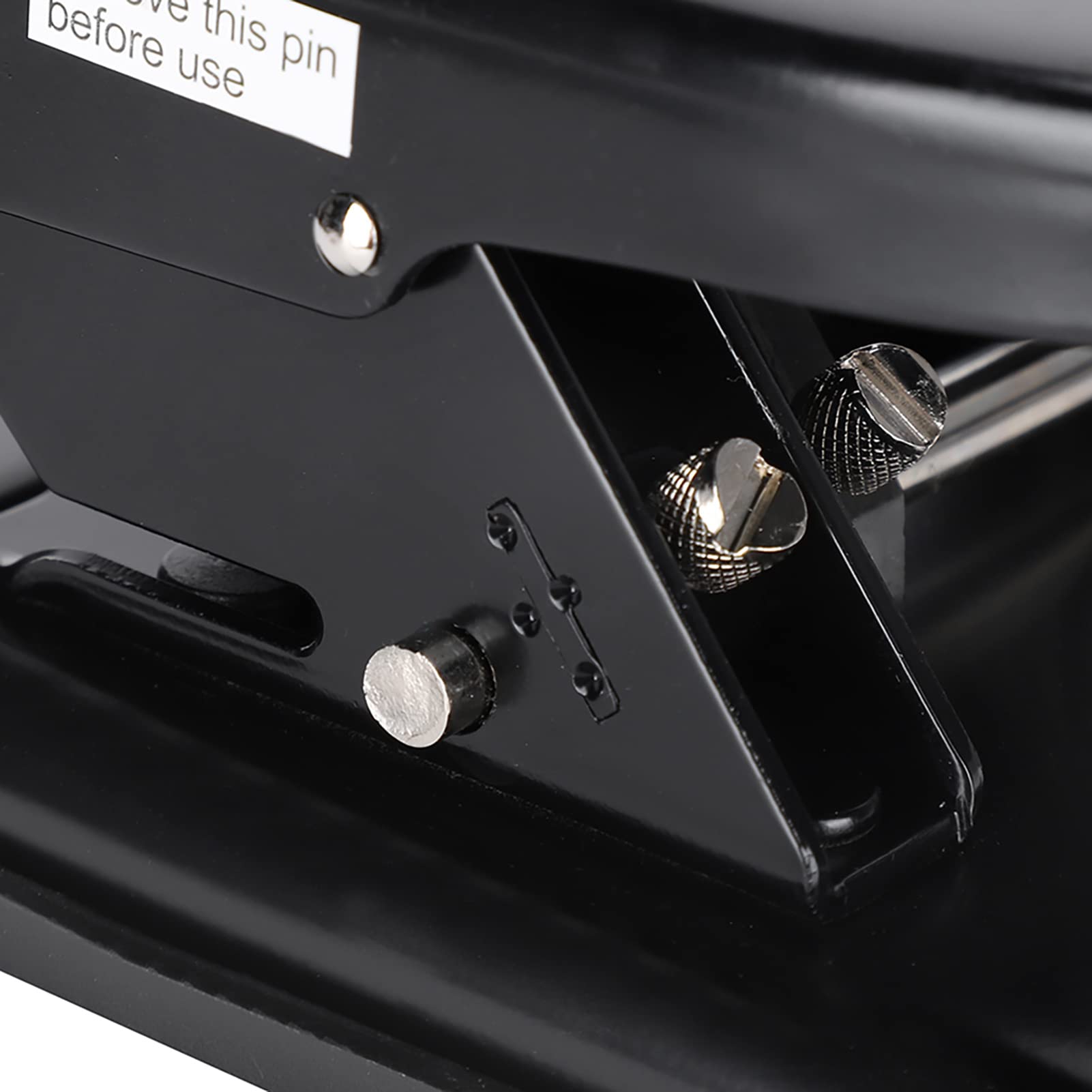Haofy Perforatore di Carta in Ferro Perforatore a 4 Fori Regolabile per Forniture per Ufficio, di Diametro 6 Mm per Cancelleria Scolastica, Capacità di 30 Fogli