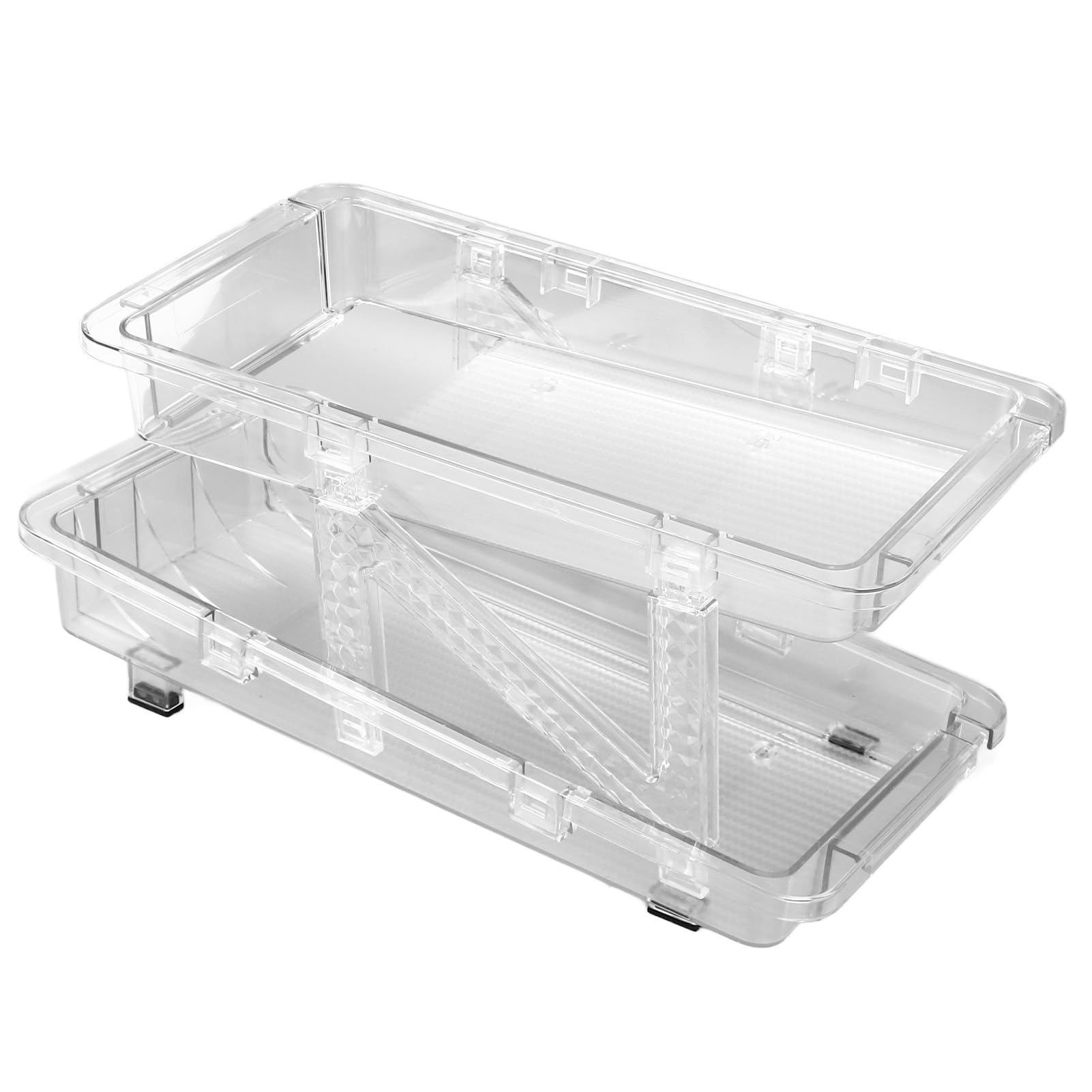 Organizador de Latas de Refresco, Dispensador Automático de Latas de Refresco con Ruedas Ajustables para Refrigerador, Organizador de Bebidas con Material Transparente, Diseño Abierto para
