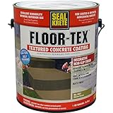 Seal-Krete 462701 Floor-Tex Textured Concrete Coating Wicker Brown gal
