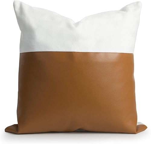 Miniatura 39 de Hofdeco Juego de 2 fundas de almohada decorativas neutras con borlas marroquíes, rayas beige y gris, 18 x 18 pulgadas Rayas Beige Gris,Puntos