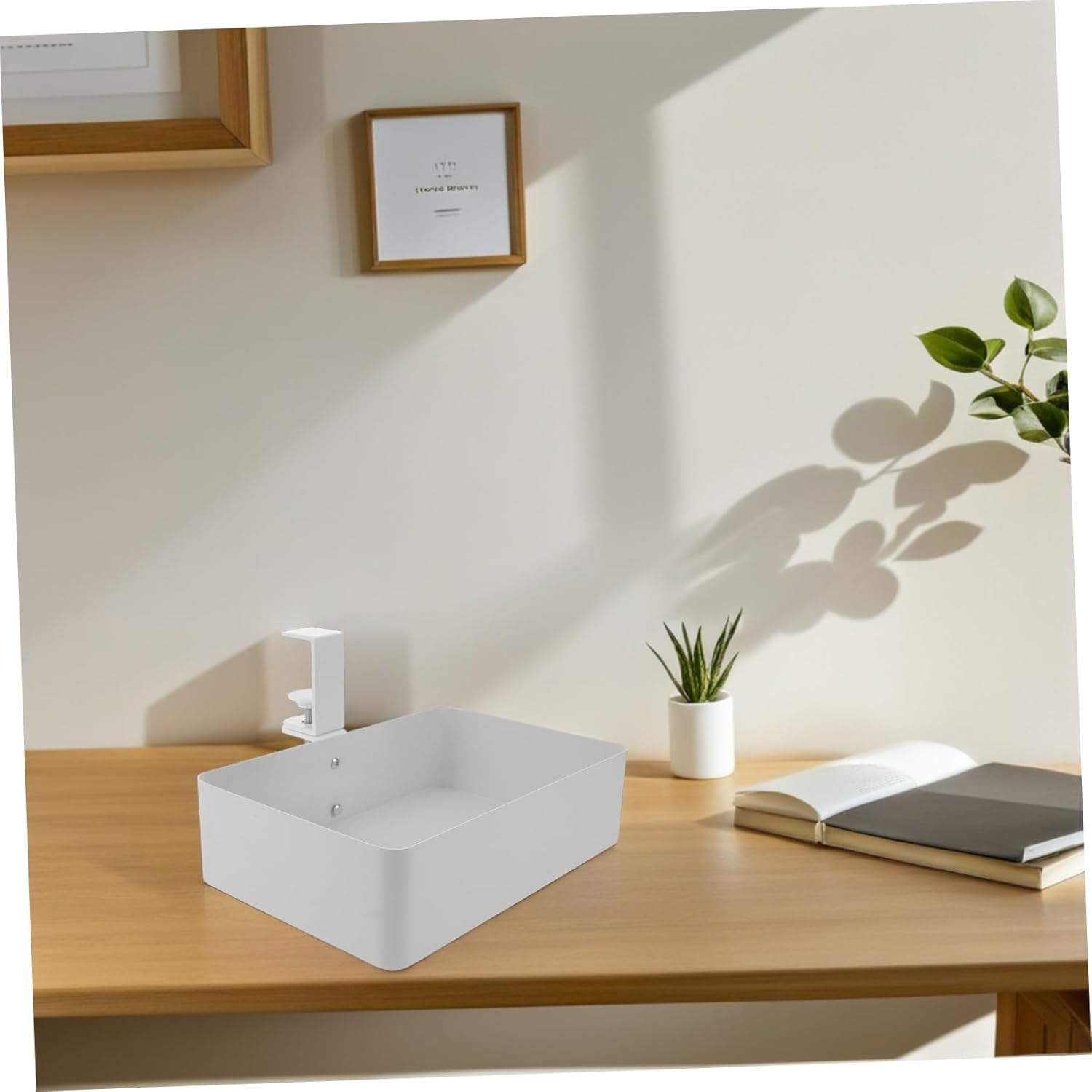 Under Shelf Basket Elegant Hidden Design Metal Storage Organizer for Kitchen Bathroom Construction for Small Spaces Easy Installation Concealed Storage