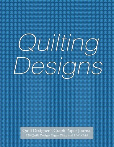 Quilt Designer's Graph Paper Journal 120 Quilt Design Pages 1/4 ...