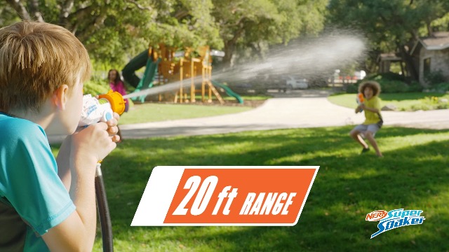 Amazon.com: NERF Super Soaker Quadblast Blaster – Garden Hose