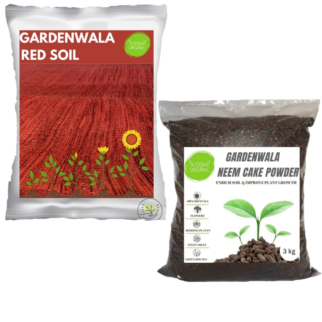 Garden Red Soil 5 Kg (Pack of 1) | Red Soil Natural Organic, Well-Drained, and aerated Potting Soil for All Vegetables, Fruits, Flowers, Trees shrubs, and House Plants (25) (B0CS3DRBDY) Amazon Price History, Amazon Price Tracker