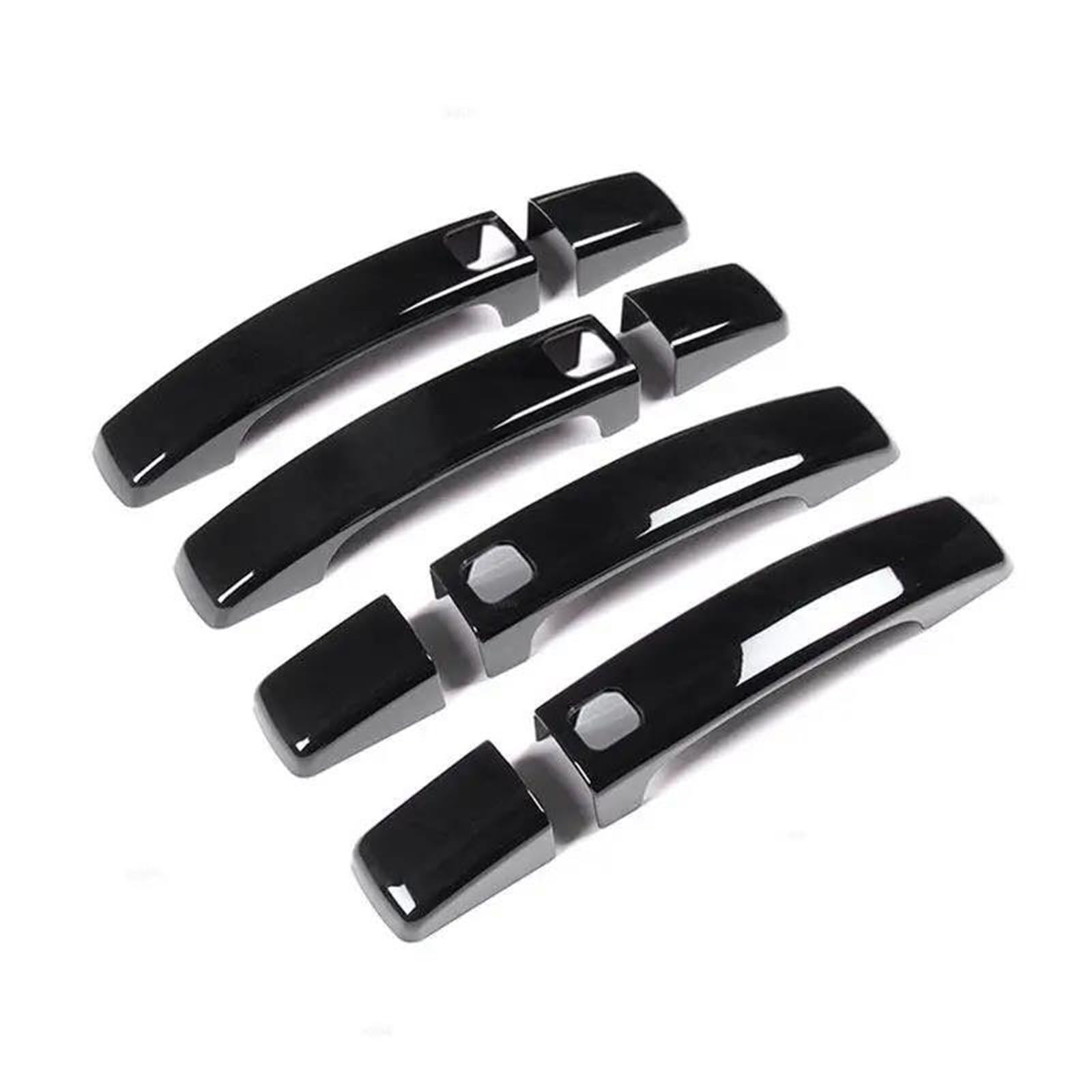 ZAPORA Car Exterior Door Handle Cover Trim for Land Rover for Range for Rover Sport for Discovery 4 LR4 for Freelander(Type B)