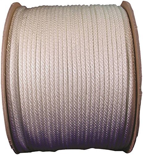 WELLINGTON CORDAGE 10151 5/16-Inch X 500-Feet White Nylon Rope