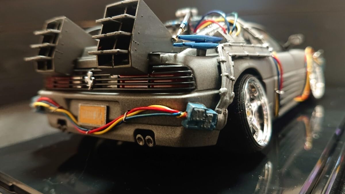 Amazon.co.jp: フジミ アオシマ 124 フェラーリ 348tb デロリアン