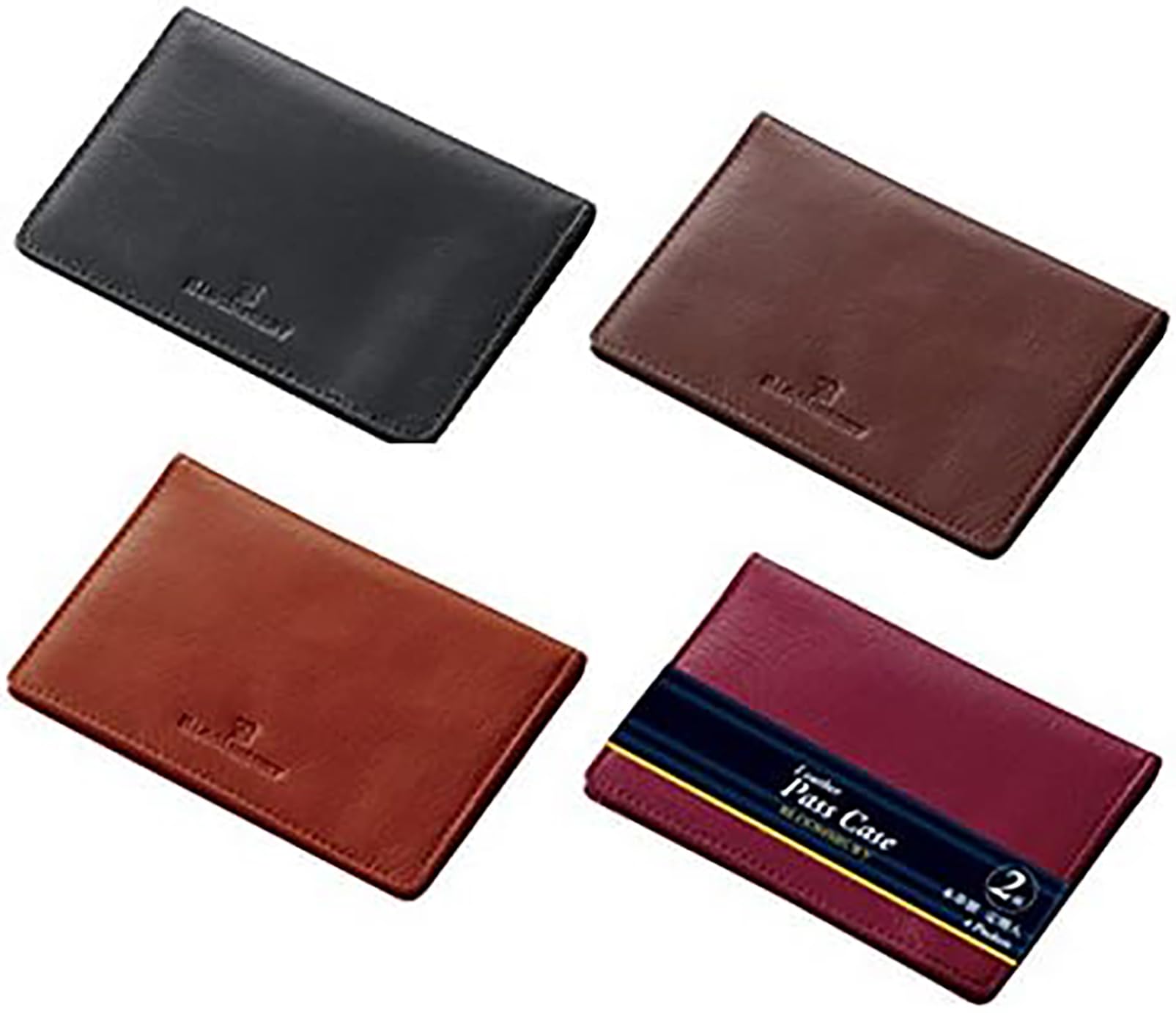 Amazon.co.jp: レイメイ藤井 パス入れ BLOOMSBURY 2つ折り 革製