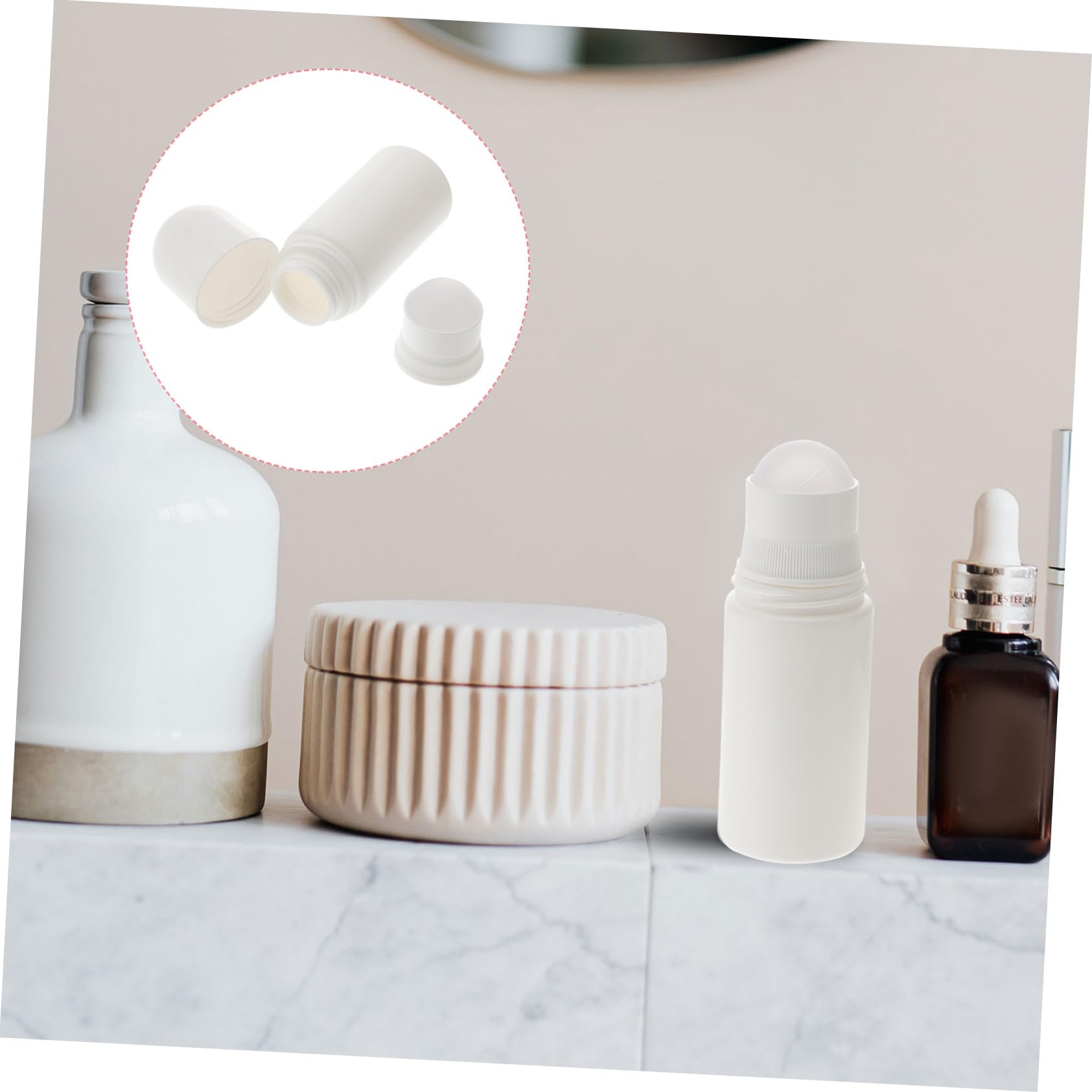 Bottiglie Roller per Profumo 50ml in Plastica, 10 Pezzi