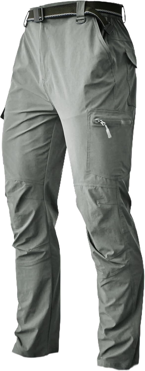 Lightweight Water-Resistant Men’s Cargo Pants for Hiking & Travel Lightweight Water-Resistant Men’s Cargo Pants for Hiking & Travel