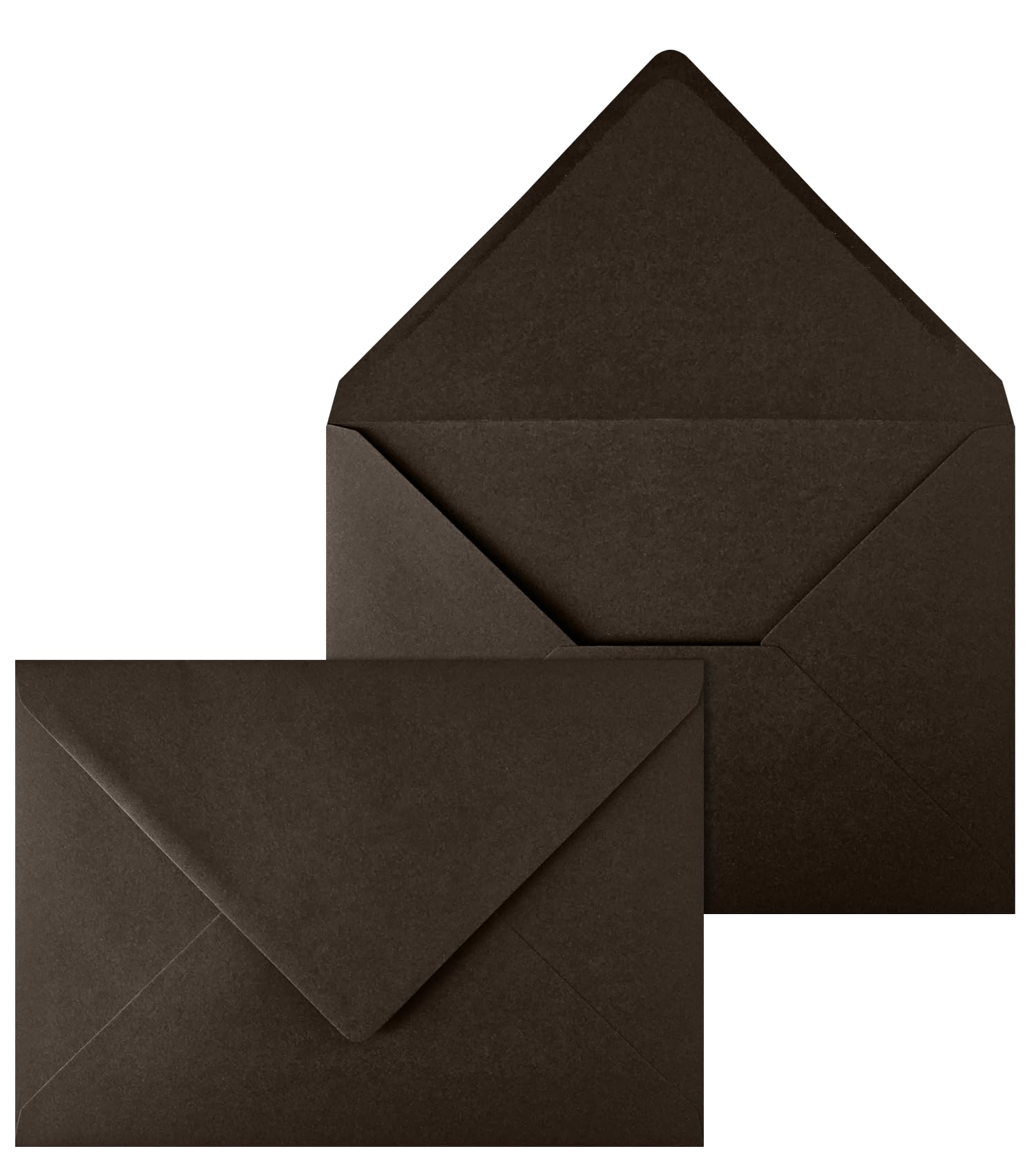 Netuno 50 Large Brown envelopes C5 162 x 229 mm 6.4 x 9 in 115gsm Coloured Invitation Envelope Elegant envelopes for A5 Letters Wedding Invitations Greeting Cards documents Postcards