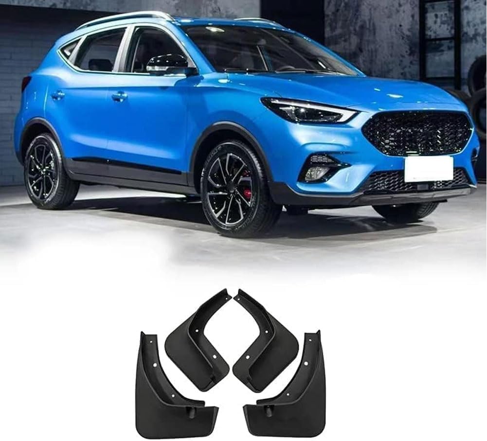 lijiazhe Front and Rear Mud Flaps Splash Guard for MG ZS 2020-2023, No Drilling Auto Mudguards.