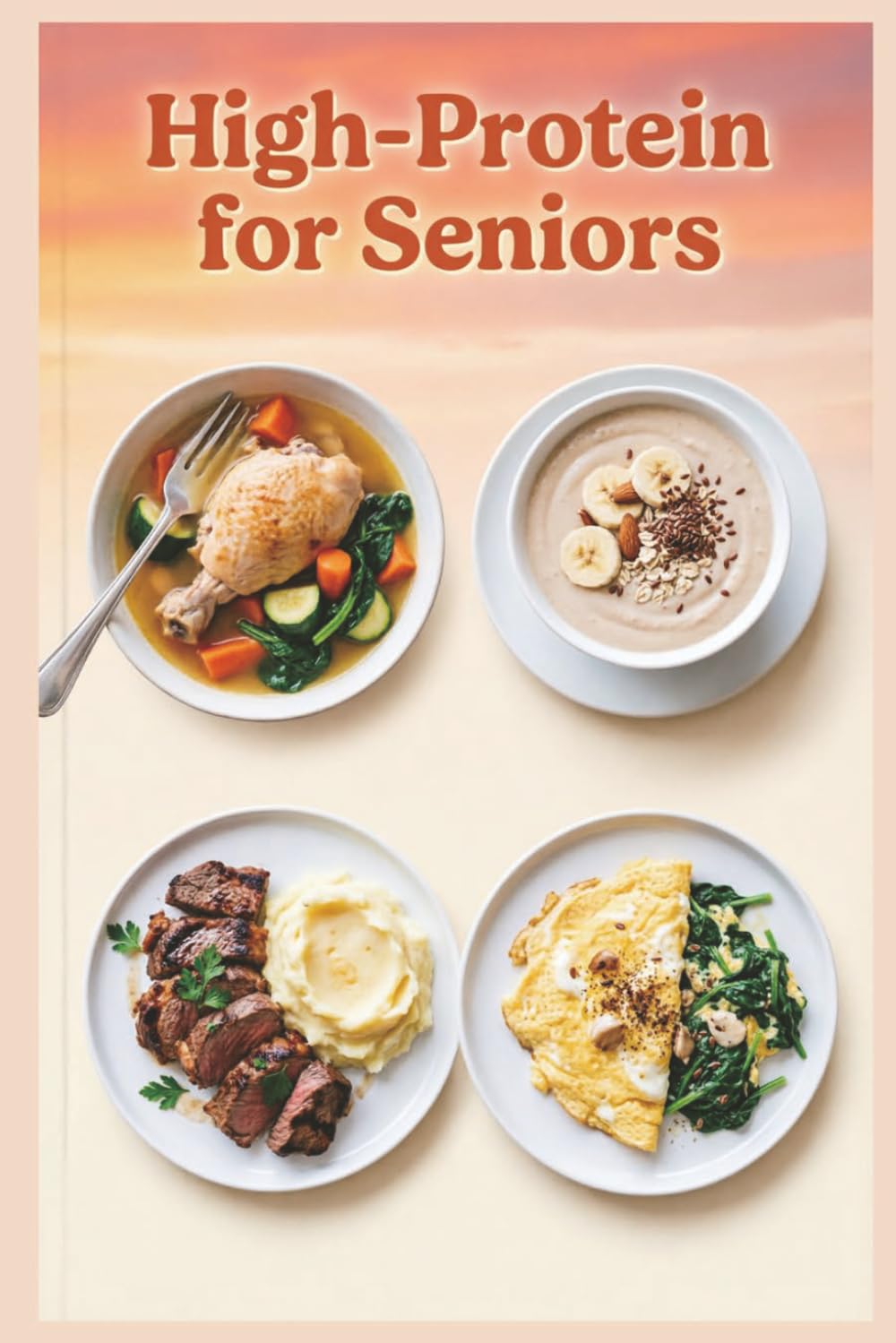 High-Protein for Seniors: Soft, Nourishing Meals for Easy Digestion and Everyday Wellness, Filling, Flavorful Meals Without the High Cost
