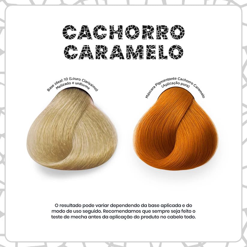 Kamaleão Color - Semi-Permanent Pigmenting Mask Caramel Dog Kamaleão Color - Semi-Permanent Pigmenting Mask Caramel Dog