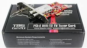 TBS PCI-E DVB-T2 TV Tuner Card High Definition Digital Free to Air Tuner (DVB-T/DVB-T2) Receiver - TBS6220