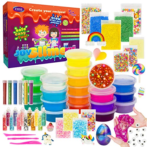 DIY Slime Kit for Girls Boys Aged 5-12 Glow in the Dark Slime Making Kit for GirlsΓ’β¬β’ Parties, 18 colors Unicorn Slime Kit for Girls with Beads, Sequins, Hearts and More, Gift Slime Kits for Girls Boys DIY Slime Kit for Girls Boys Aged 5-12 Glow in the Dark Slime Making Kit for GirlsΓ’β¬β’ Parties, 18 colors Unicorn Slime Kit for Girls with Beads, Sequins, Hearts and More, Gift Slime Kits for Girls Boys
