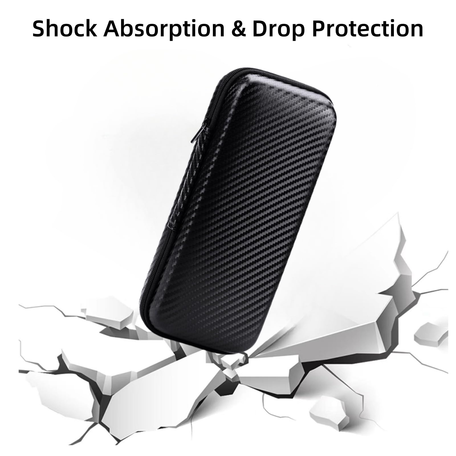 Eva Hard Case per Retroid Pocket 5 Retro Handheld Game Console & Accessori, Drop-Proof & Wear-Resistant Custodia