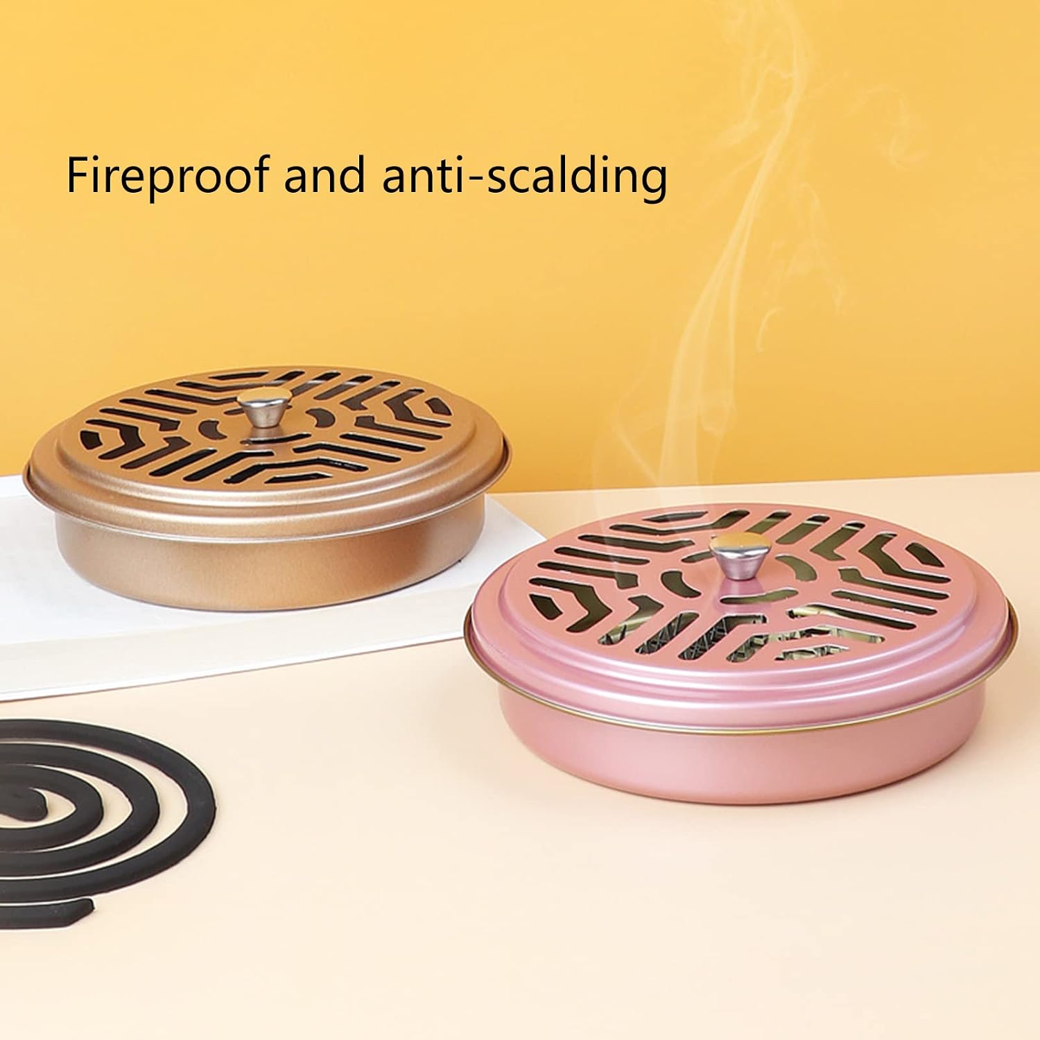 Multifunction Coil Tray For Fishing Camping Portable Indoor Outdoor Box Metal Round Rack Plate