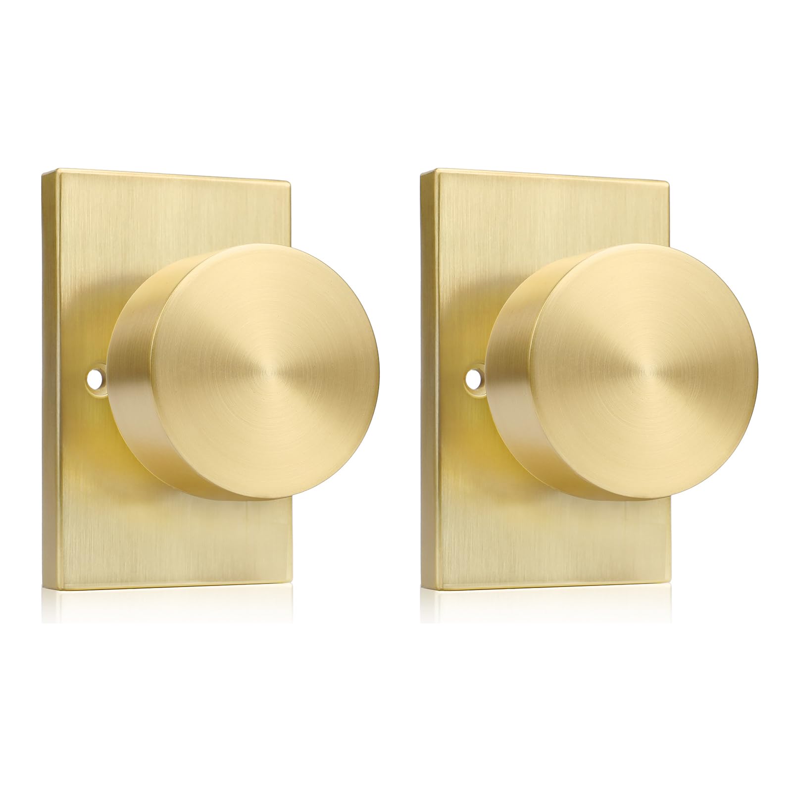 Gold Interior Door Knobs - Privacy & Security -32