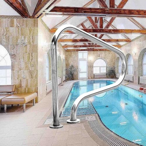 Marches antidérapantes pour une utilisation sûre en intérieur et en extérieur, installation facile et design durable pour l'accès à la piscine