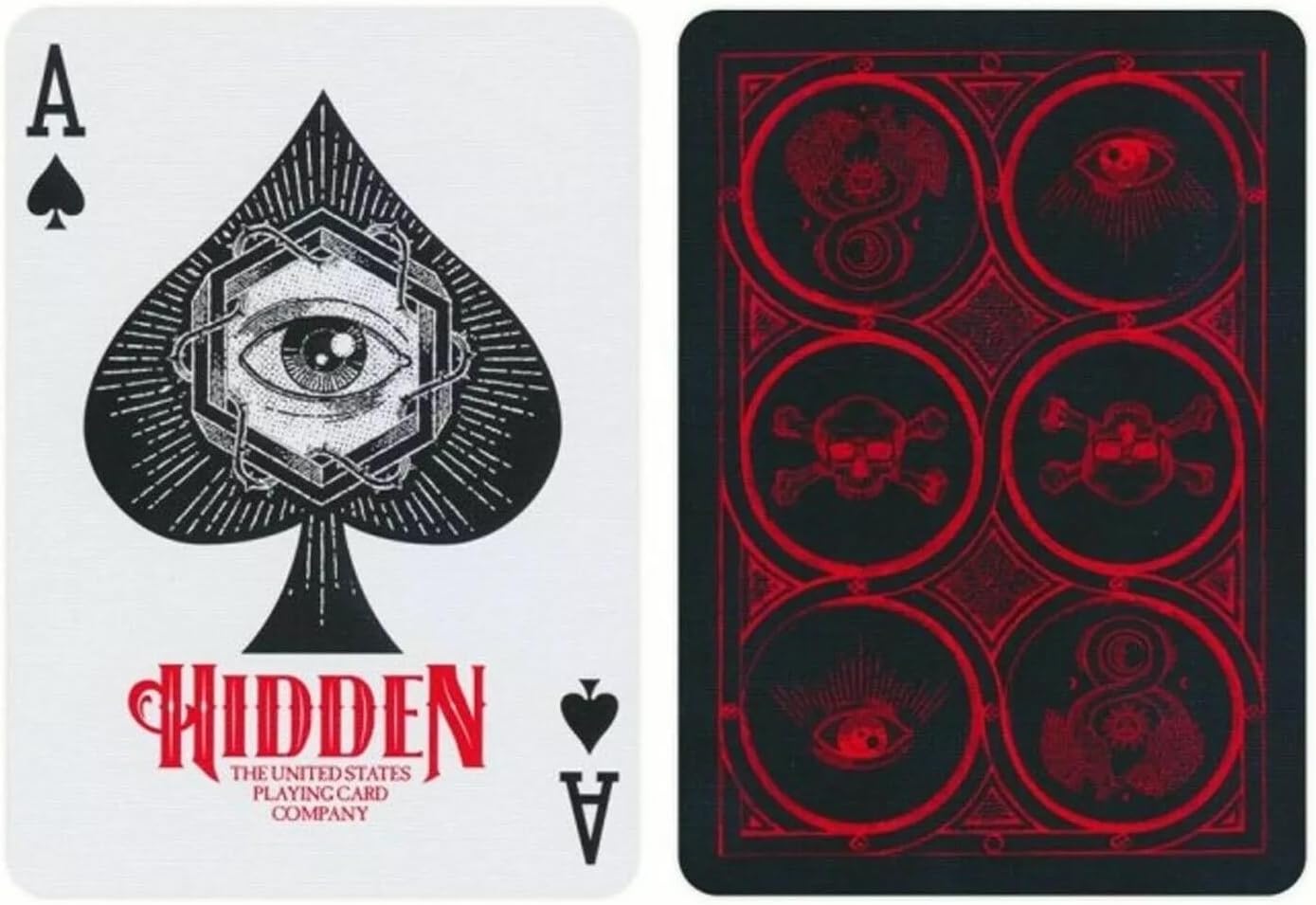 Bicycle Playing Cards 6 Decks, Hidden Collector's Bundle with Secret Societies Illustration
