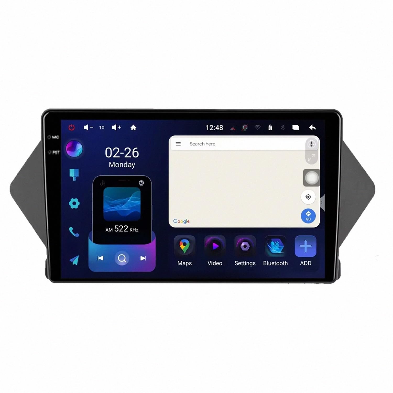 Radio Samochodowe Z Ekranem Dotykowym Fhd dla Hyundai I30 Elantra GT 2012-2017 Bezprzewodowe Carplay I Android Auto, Radio Z Ekranem Dotykowym Ips, Nawigacja Gps, 8 Rdzeń 4G+64G