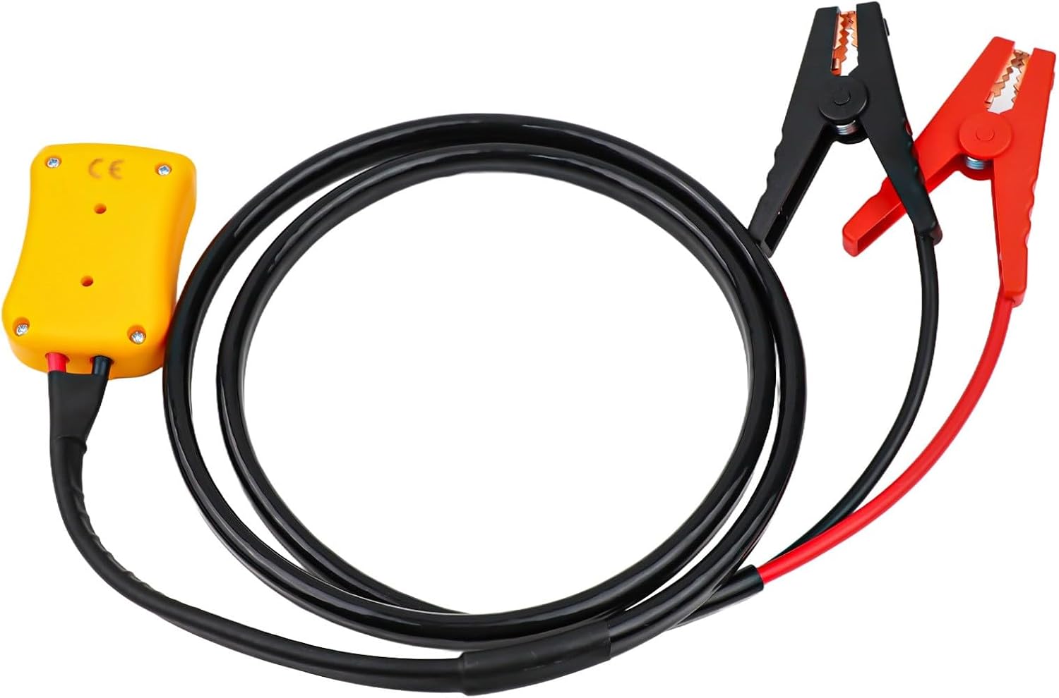 8 AWG 5.9 FT Heavy Duty Jumper Cables for 18V–20V for MAX Batteries – PVC Insulated, Anti Tangle, Enhanced Grip Clamps for Cars, SUVs & Motorcycles