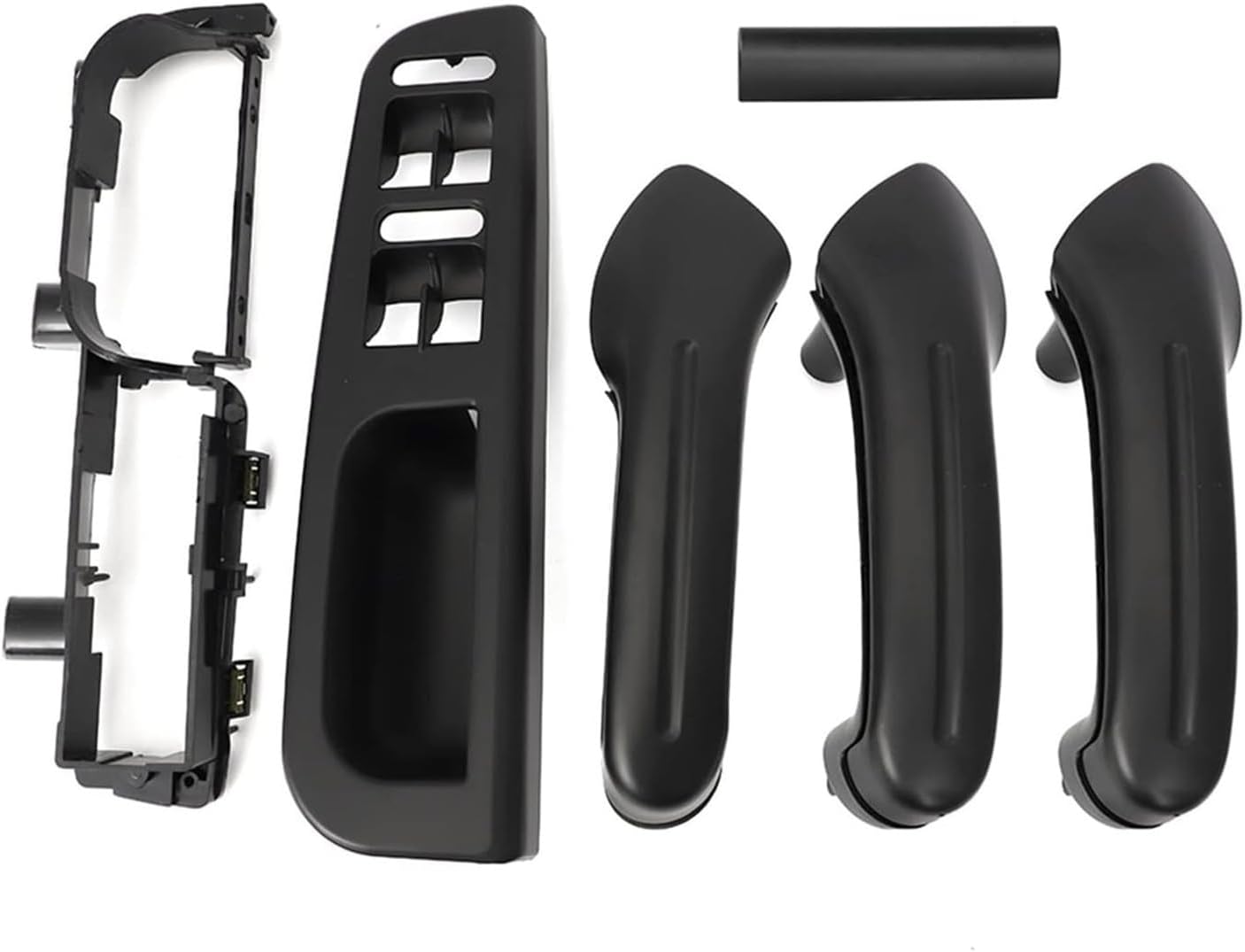 Door Handle Covers for VW for Bora for Golf 4 MK4 for 1999-2007 LHD Black Interior Grab Handle Inside Door Armrest