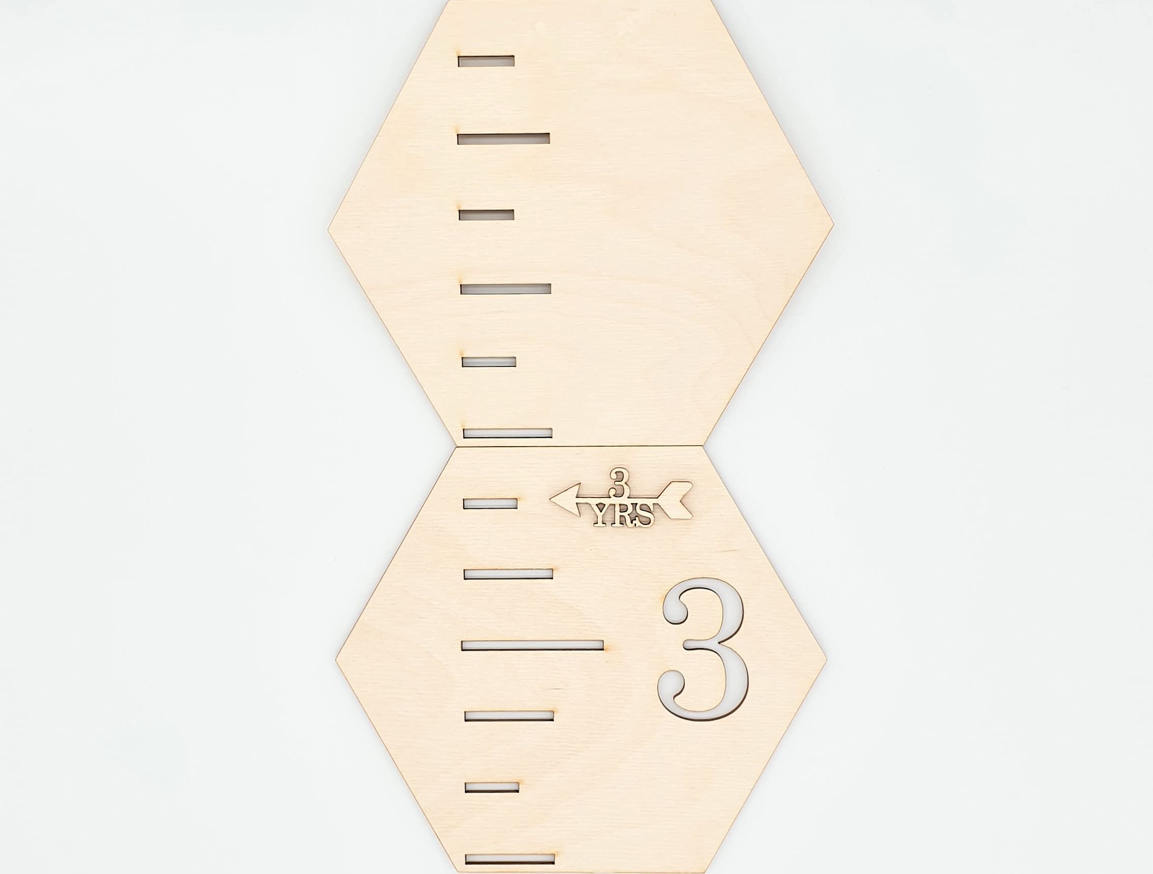 Height Marker Arrows for Growth Chart Ruler - wooden, set of 20, Growth Chart Add-On