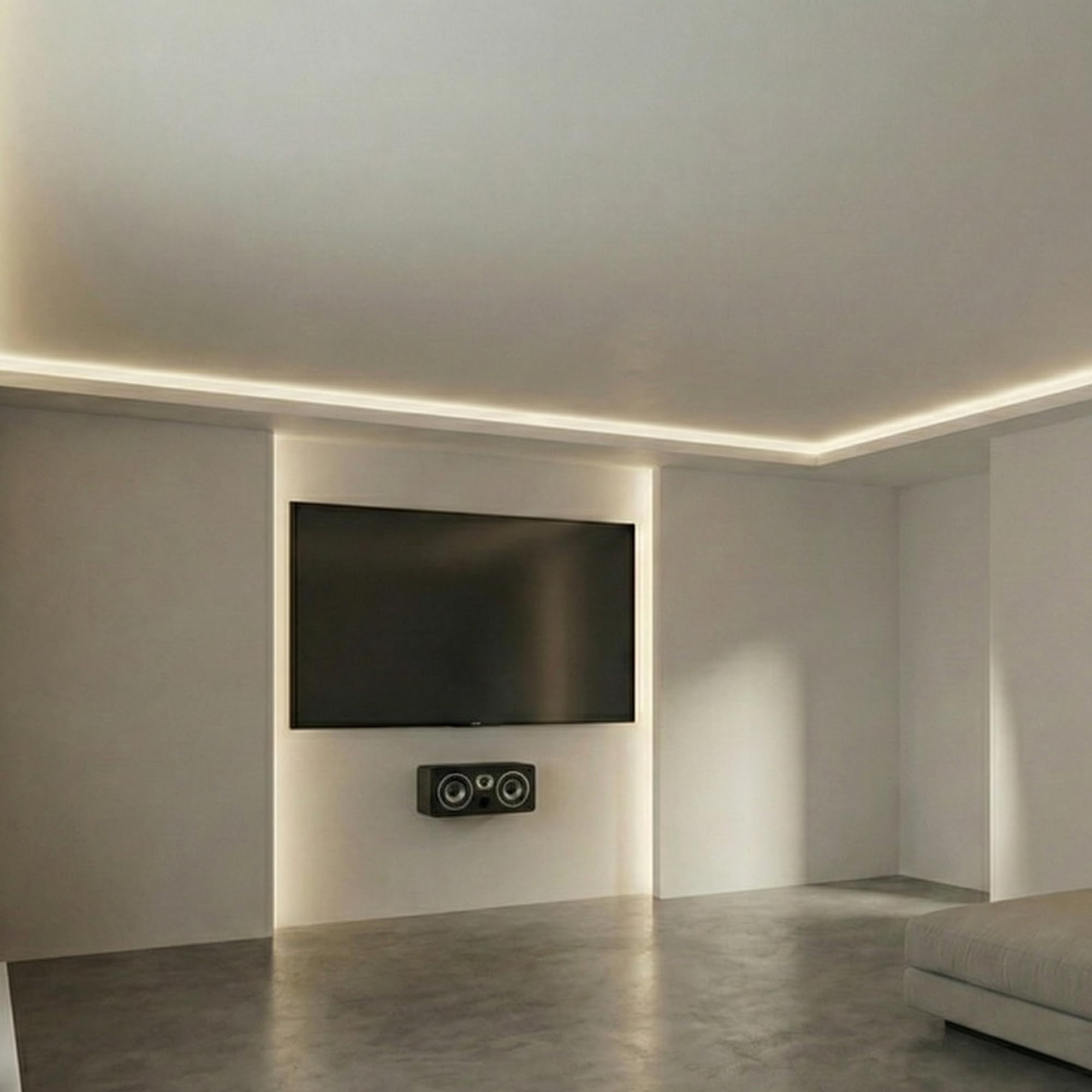 Dynavoice Magic CR-4 Nero Opaco – Diffusore Centrale Passivo 2 Vie, Woofer 2x4 + Tweeter 1", Solo 11 cm di Profondità, Bass Reflex Frontale, per Home Cinema.