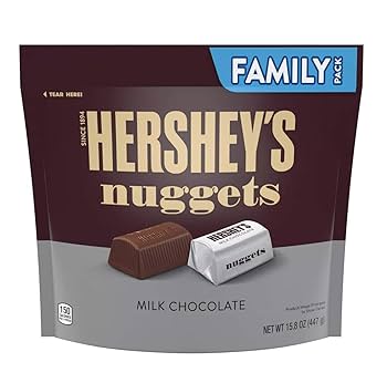 Amazon | Hershey's Nuggets Milk Chocolate Family Size