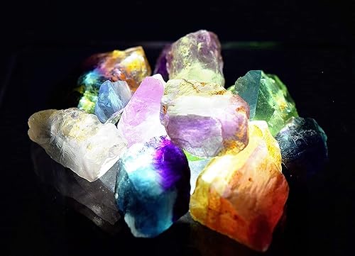 Miniatura 10 de Piedras ásperas de cuarzo azul de 1 libra, cristal de reiki brillante para rocas y piedras preciosas naturales lapidarias - Madagascar