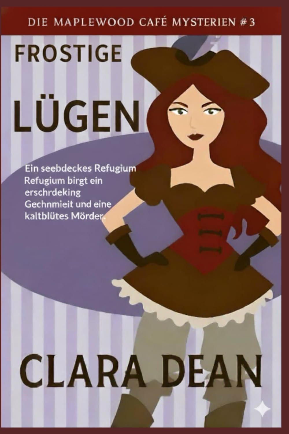 Frostige Lügen: Ein schneebedecktes Refugium birgt ein erschreckendes Geheimnis und einen kaltblütigen Mörder. (Die Maplewood Café Mysteries)