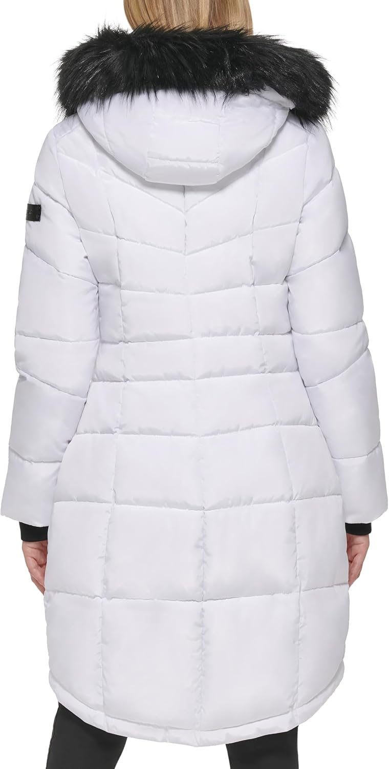 KARL LAGERFELD Women's Water Resistant Apres Ski Parka