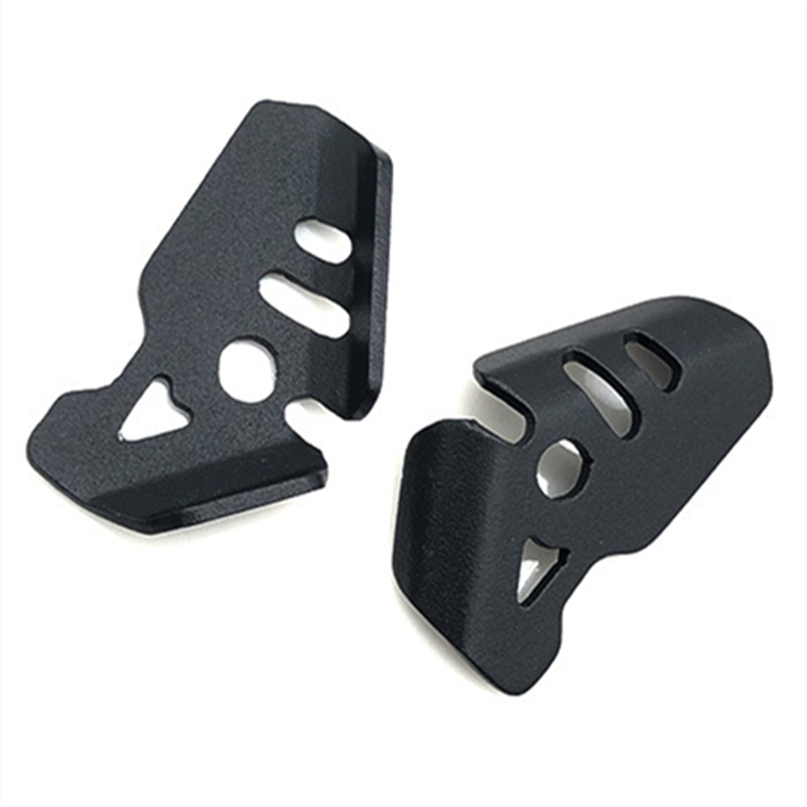 Couvercle de protection de capteur ABS avant et arrière pour Honda CB500X 2019 2020-2023 - Noir chromé