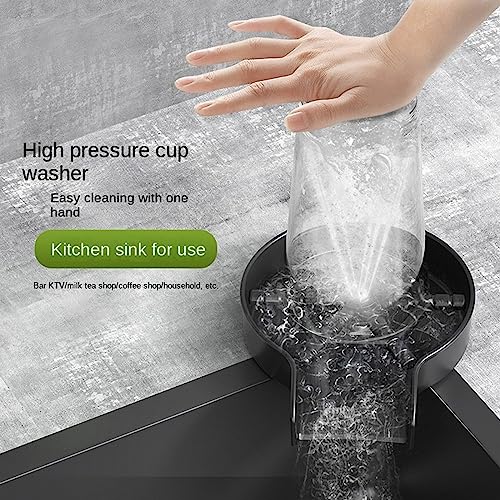 Sink Glass Rinser Washer Kitchen Bar Top Cup Bottle Automatic Washers 304 Stainless Steel High Pressure,1 Pack - Image 4