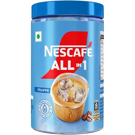 NESCAFE All in 1 Frappe Instant Cold Coffee Premix Just Add