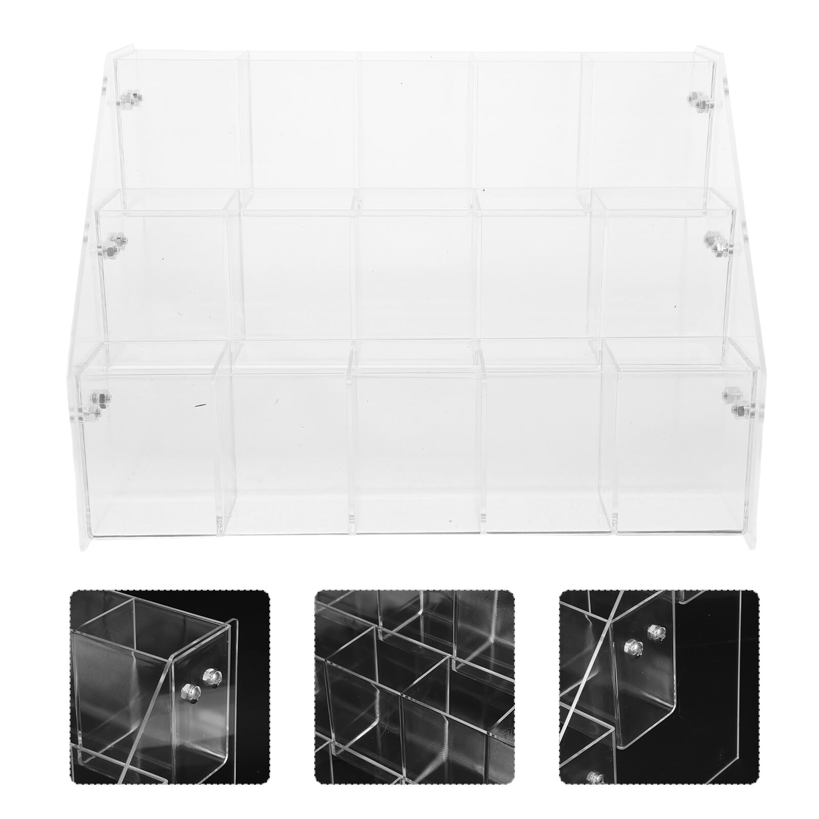 Organizzatore Penne Acrilico da Scrivania con Struttura Innovativa Porta Pennarelli e Matite Versatile per Ufficio Scuola e Casa Design Moderno Elegante per Esposizione e Facile