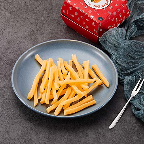 image for Zhanmai 30 Pieces Fake French Fries Play Food Simulation Fake French F