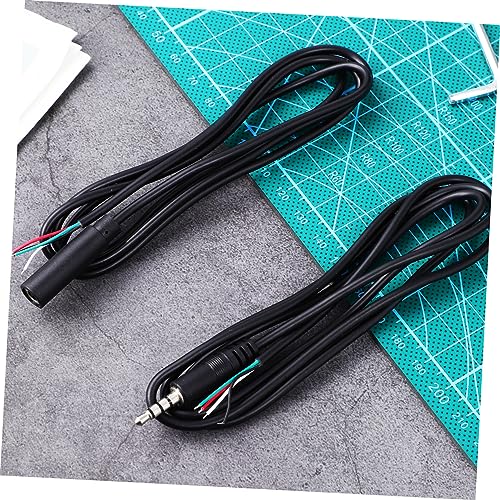 HOMSFOU 8 cables jack audio macho y hembra miniatura 7